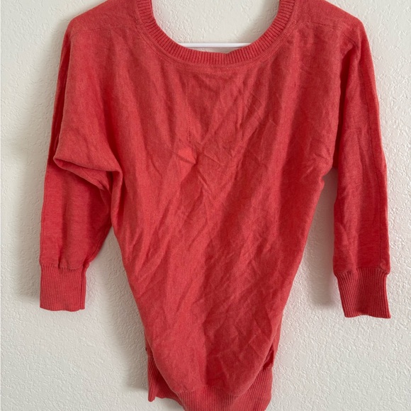 RUEHL NO. 925‎ Greenwich St. V-Neck LS Cashmere Knit Sweater Preppy Minimalist - Picture 3 of 5